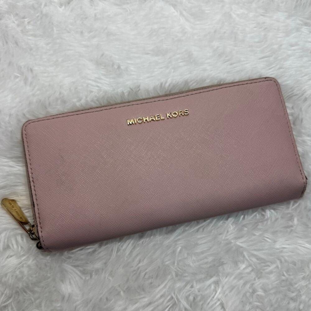 Michael Kors Pink Large Wallet